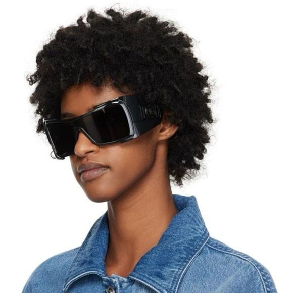 BRAND NEW VERSACE VE4451 GB1/87 Black Dark Grey Unisex Sunglasses